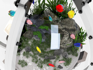 Sci Fi Aquarium AQ1 Modelo 3D