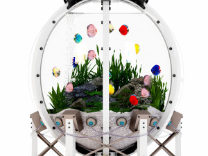 Sci Fi Aquarium AQ1 Modelo 3D