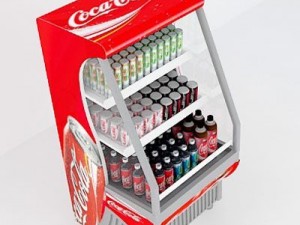 coca cola 3D 模型