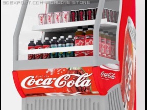 coca cola 3D 模型