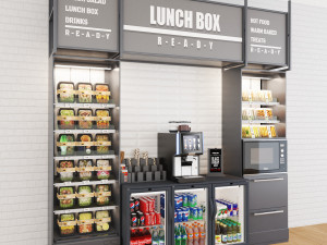 Lunch Box Counter LB01 Model 3D