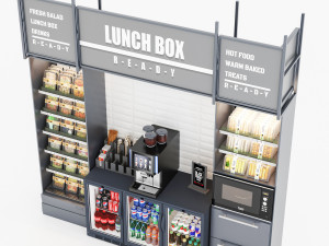 Lunch Box Counter LB01 Model 3D