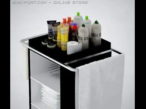 cosmetic cart 3D Model