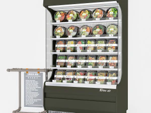 Lunch Box Counter LB02 3D Model