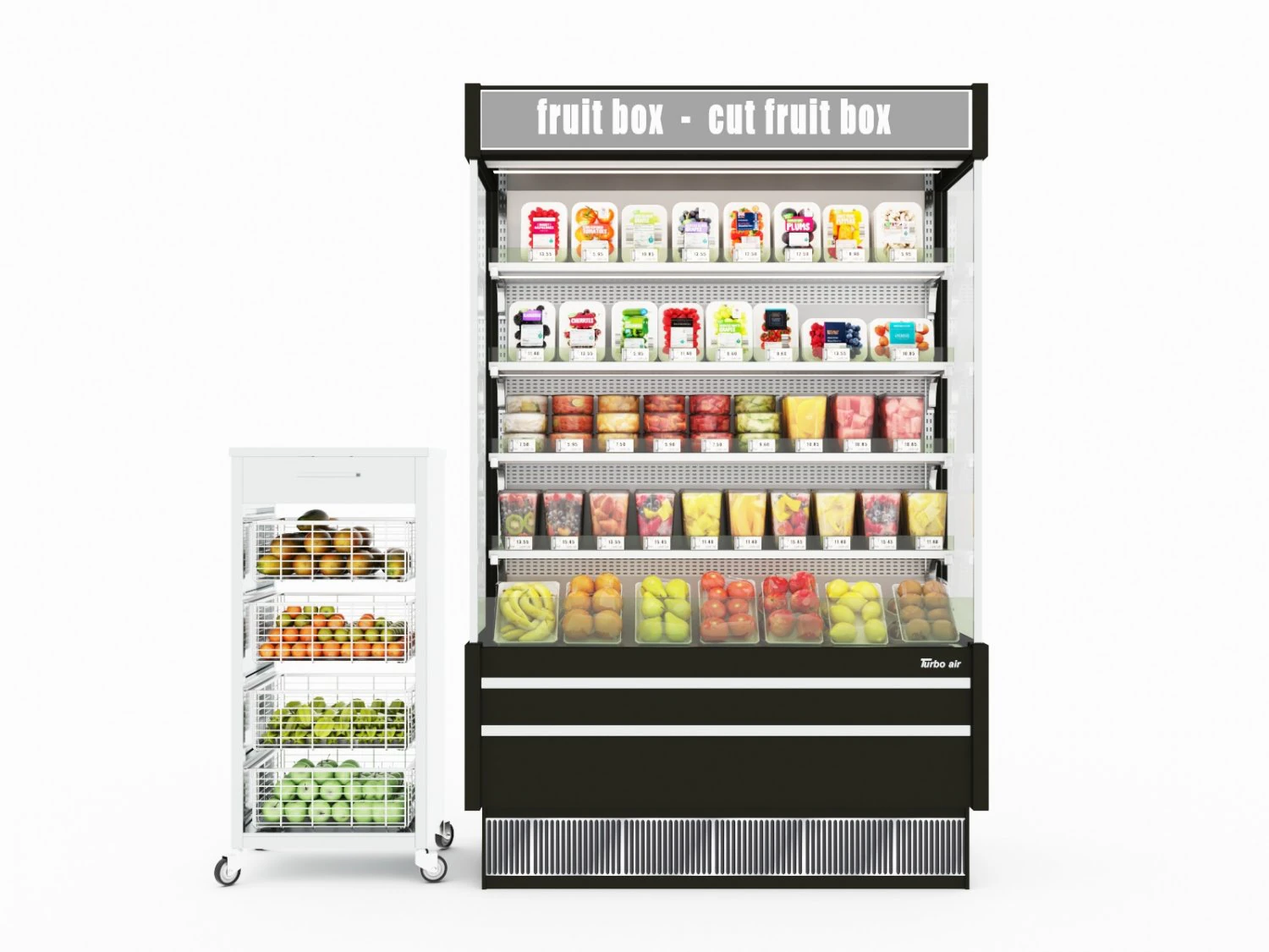 Pudełko na owoce LB03 Model 3D .c4d .max .obj .3ds .fbx .stl .blend 