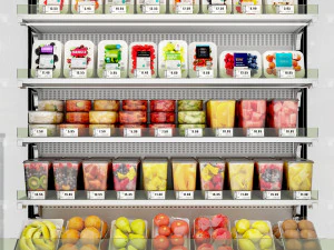 Pudełko na owoce LB03 Model 3D