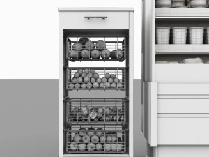 Pudełko na owoce LB03 Model 3D