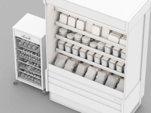 Pudełko na owoce LB03 Model 3D