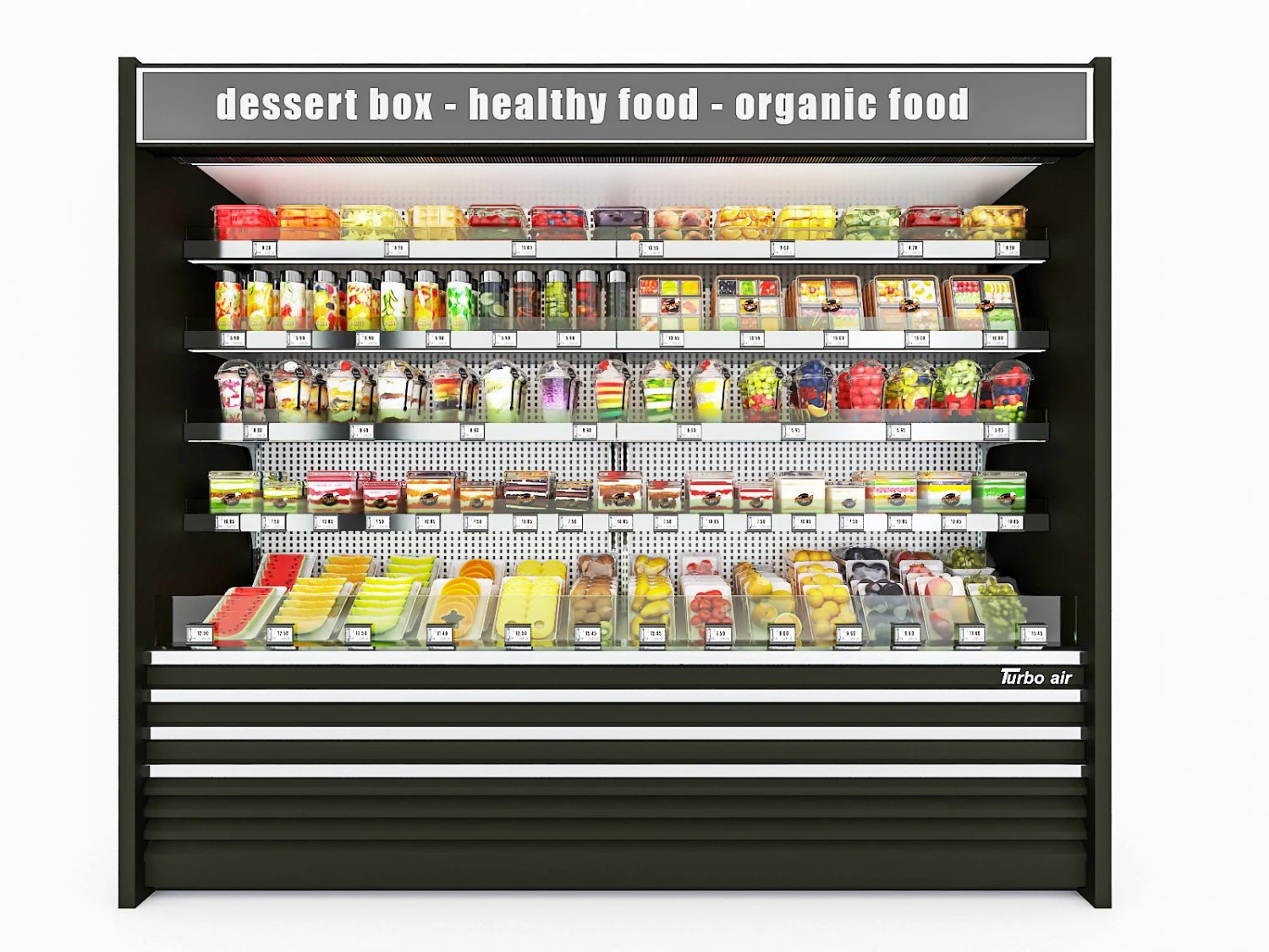 Pudełko deserowe LB04 Model 3D .c4d .max .obj .3ds .fbx .stl .blend 