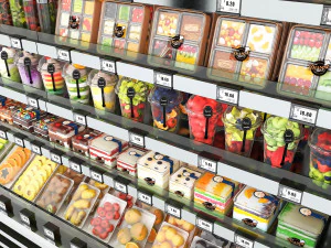 Pudełko deserowe LB04 Model 3D