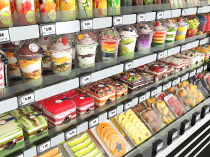 Pudełko deserowe LB04 Model 3D