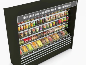 Pudełko deserowe LB04 Model 3D