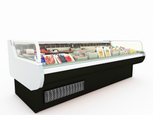 Meat and Poultry Display LB06 Modello 3D