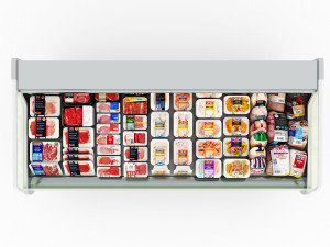 Meat and Poultry Display LB06 Modello 3D