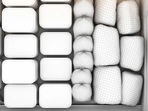 Expositor de Carnes e Aves LB06 Modelo 3D