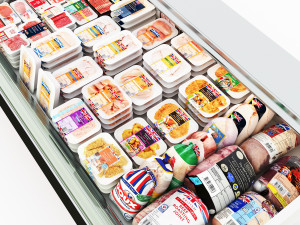 Meat and Poultry Display LB06 Modello 3D