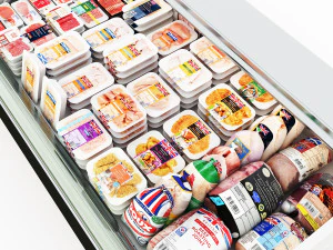 Expositor de Carnes e Aves LB06 Modelo 3D