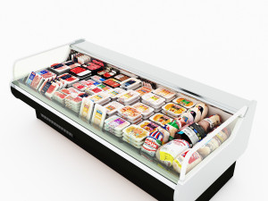 Meat and Poultry Display LB06 Modello 3D