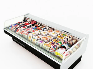 Expositor de Carnes e Aves LB06 Modelo 3D