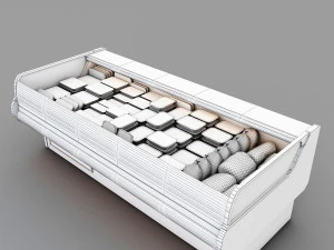 Expositor de Carnes e Aves LB06 Modelo 3D