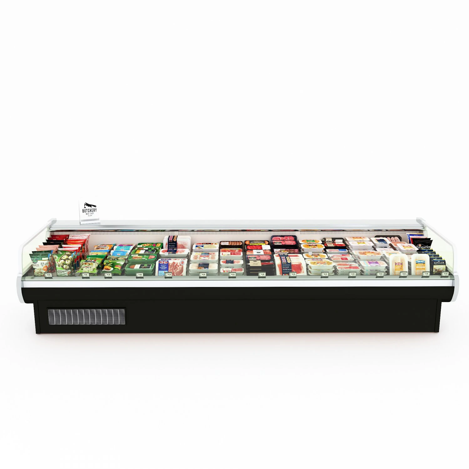 Expositor para Carnes y Aves LB07 Modelo 3D .c4d .max .obj .3ds .fbx .stl .blend 