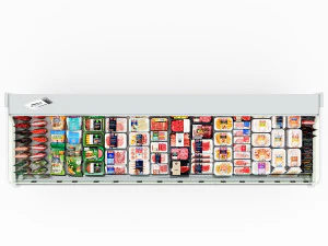 Expositor para Carnes y Aves LB07 Modelo 3D