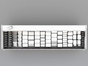 Expositor para Carnes y Aves LB07 Modelo 3D