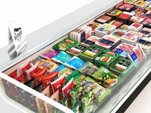 Meat and Poultry Display LB07 3D Модель