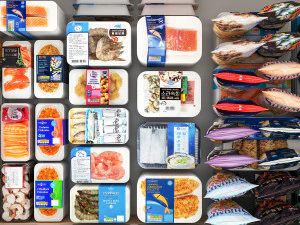 Ekspozytor na owoce morza LB09 Model 3D