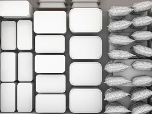 Ekspozytor na owoce morza LB09 Model 3D