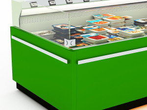 Seafood Display LB09 3D-Modell