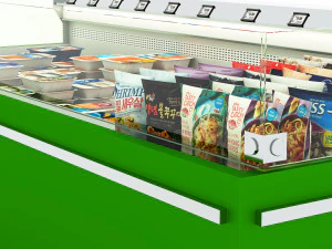 Ekspozytor na owoce morza LB09 Model 3D