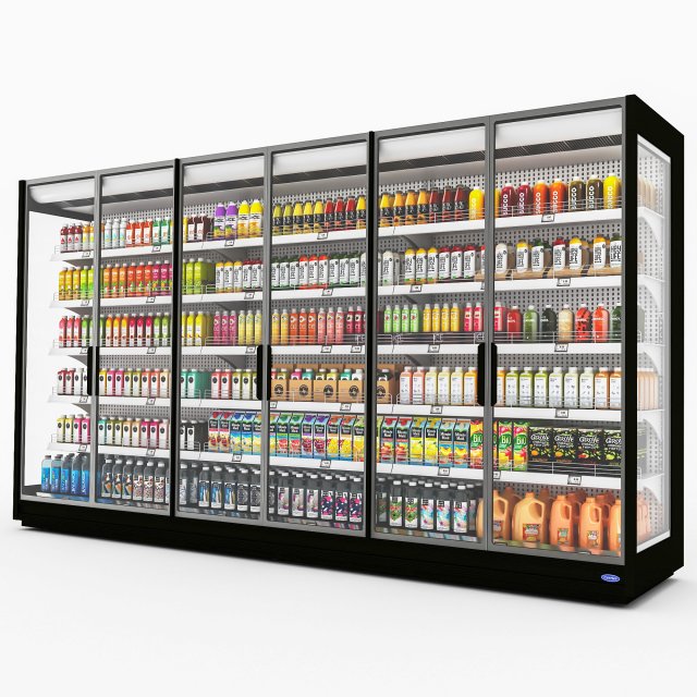 Healthy Drink Display LB10 Modelo 3D .c4d .max .obj .3ds .fbx .stl .blend 