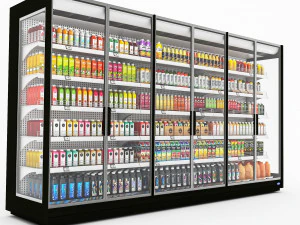 Healthy Drink Display LB10 3D Model