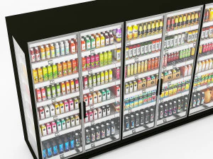Healthy Drink Display LB10 3D Model