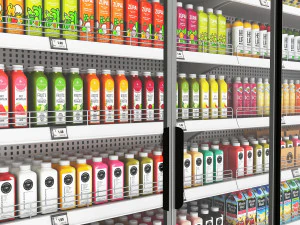 Healthy Drink Display LB10 3D Model