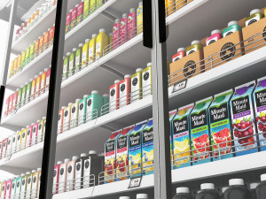 Healthy Drink Display LB10 Modelo 3D