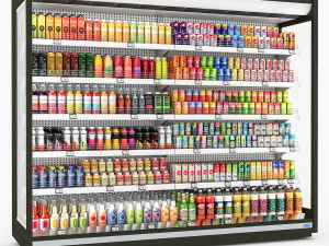 Healthy Drink Display LB11 3D Model