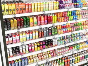 Healthy Drink Display LB11 3D Model