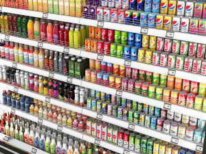 Healthy Drink Display LB11 Model 3D