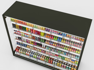 Healthy Drink Display LB11 Model 3D
