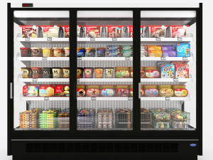 Ice Cream Display LB12 3D Model