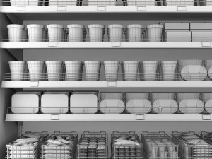 Ice Cream Display LB12 3D Model