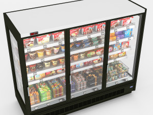 Ice Cream Display LB12 3D Модель
