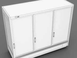 Ice Cream Display LB12 3D Model