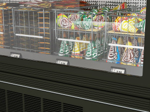 Ice Cream Display LB12 3D Модель