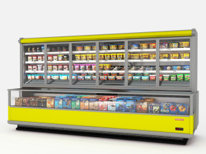 Ice Cream Display LB13 Model 3D