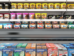 Ice Cream Display LB13 Model 3D