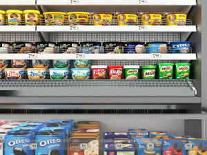Ice Cream Display LB13 Model 3D