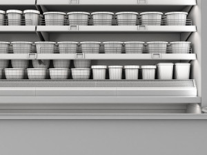 Ice Cream Display LB13 Model 3D